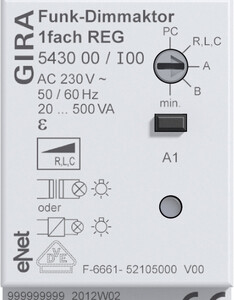 GIRA Wl Dimm Act  1-G Dra Gira Enet