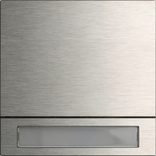 GIRA Call-Btn Mod 1-G System 106 Stainl Steel V4A