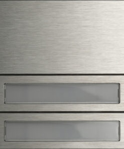 GIRA Call-Btn Mod 2-G System 106 Stainl Steel
