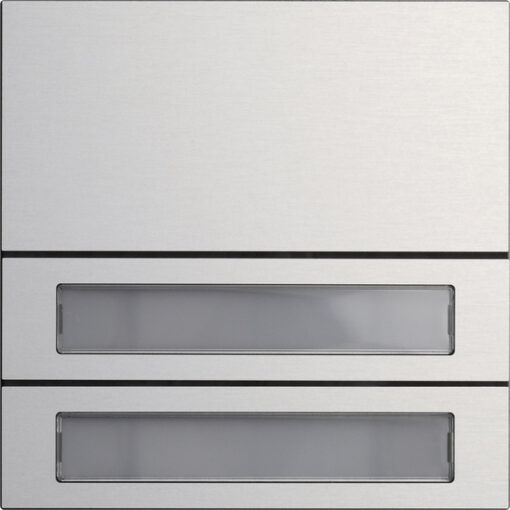 GIRA Call-Btn Mod 2-G System 106 Alum