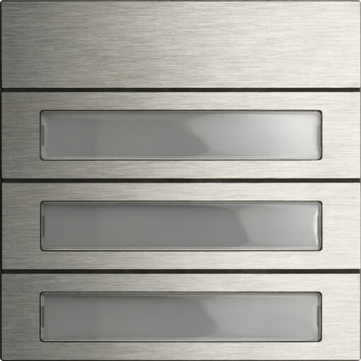 GIRA Call Btn Mod 3-G System 106 Stainl Steel V4A