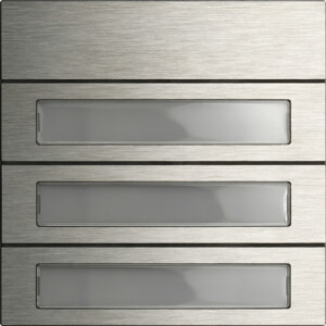 GIRA Call Btn Mod 3-G System 106 Stainl Steel