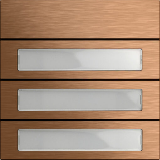 GIRA Call Btn Mod 3-G System 106 Bronze