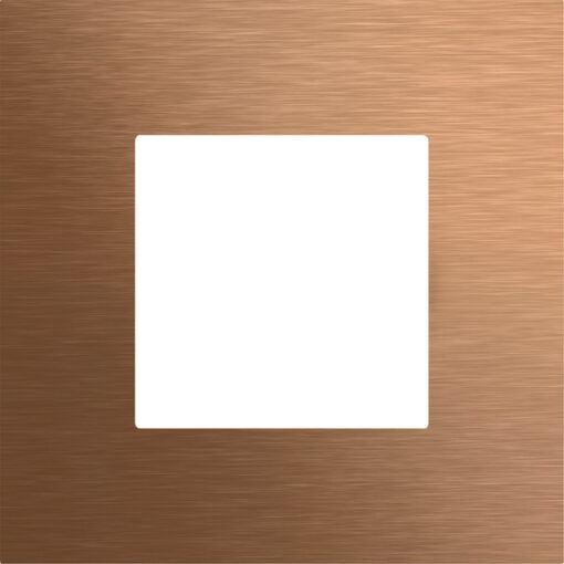 GIRA Front Pl  Gira Keyin Fingerp Mod  System 106 Bronze