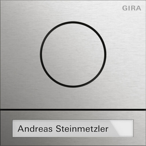 GIRA Door St Mod  System 106 Stainl Steel V4A