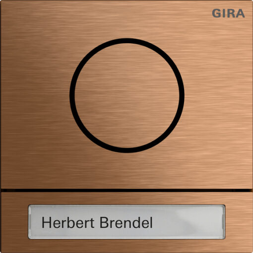 GIRA Door St Mod  System 106 Bronze