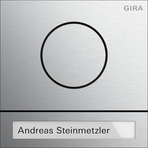 GIRA Door St Mod  System 106 Alum