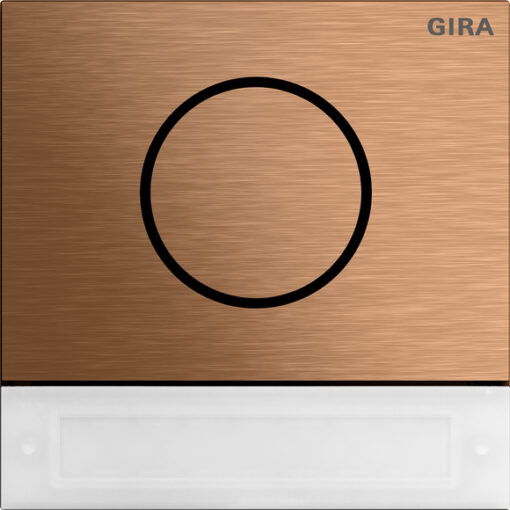 GIRA Door St Mod  Start-Up Btn System 106 Bronze