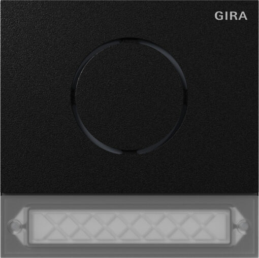 GIRA Door St Mod  Start-Up Btn System 106 Black M