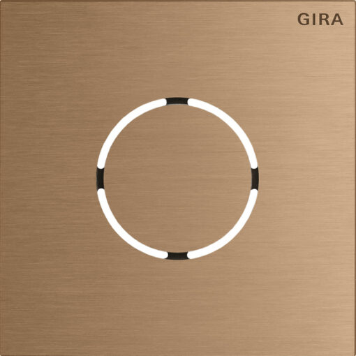 GIRA Front Pl  Intercom Mod  System 106 Bronze