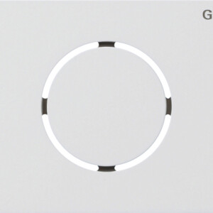 GIRA Front Pl  Door St Mod  System 106 Traffic White(Lac )