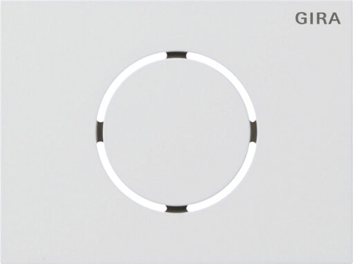 GIRA Front Pl  Door St Mod  System 106 Traffic White(Lac )