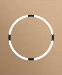 GIRA Front Pl  Door St Mod  System 106 Bronze