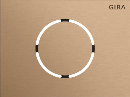 GIRA Front Pl  Door St Mod  System 106 Bronze