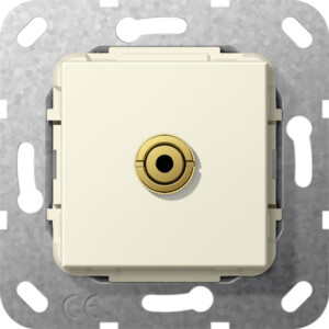 GIRA M-Jack Break Cab  Insert Cr White