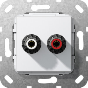 GIRA Wbt0708 Cu Nextgen™ Cab Lug Solder Conn  Insert P White