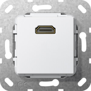 GIRA Hdmi Break Cab  Insert P White