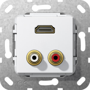 GIRA C-Audio Hdmi G-Ch Insert P White