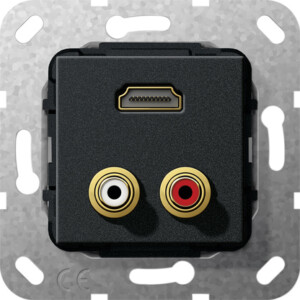 GIRA C-Audio Hdmi G-Ch Insert Black M