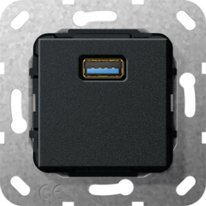 GIRA Usb 3 0 A G-Ch Insert Black M