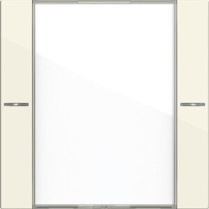 GIRA Rocker Set 1-G In Sp  Pb Sens 4 System 55 Clear/Cr White