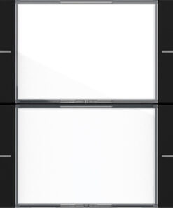 GIRA Rocker Set 2-G In Sp  Pb Sens 4 System 55 Clear/Black M