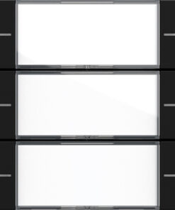 GIRA Rocker Set 3-G In Sp  Pb Sens 4 System 55 Clear/Black M