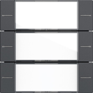GIRA Rocker Set 3-G In Sp  Pb Sens 4 System 55 Clear/Anthra