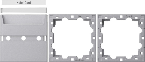 GIRA Accs  Hotel-Card System 55 C Alum
