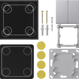 GIRA Mount Kit Enocean Wl Wall Transm 2-G System 55 C Alum