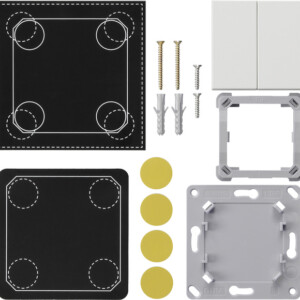 GIRA Mount Kit Enocean Wl Wall Transm 2-G System 55 P White M