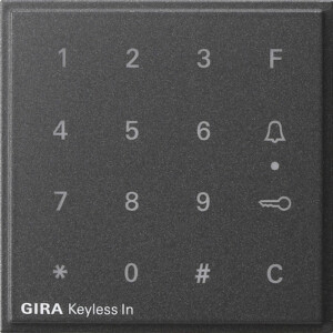 GIRA Top Keypad Gira Tx_44 Anthra