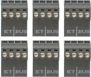 GIRA Set Conn Term  10 Pcs  Sm Home St  Door Communication