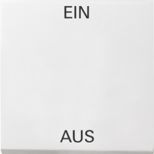 GIRA Rocker Impr  Ein/Aus System 55 P White