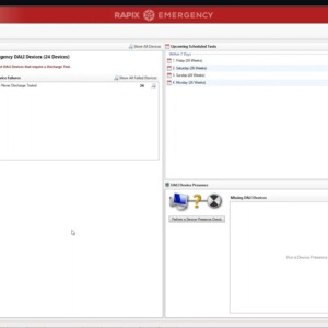 RAPIX DALI Emergency Lighting Monitoring Software Licence