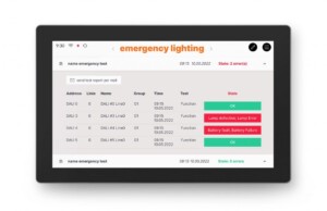 DALI Monitoring System for Emergency