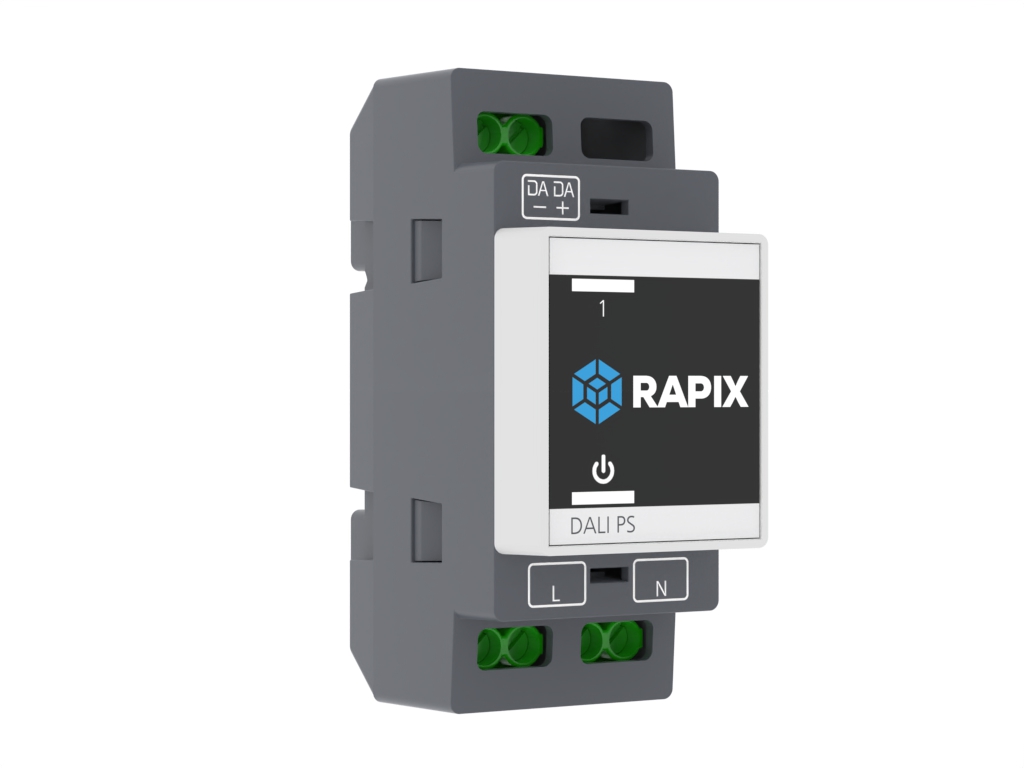 RAPIX DALI-2 Power Supply 1 Line 238mA nominal DIN mount