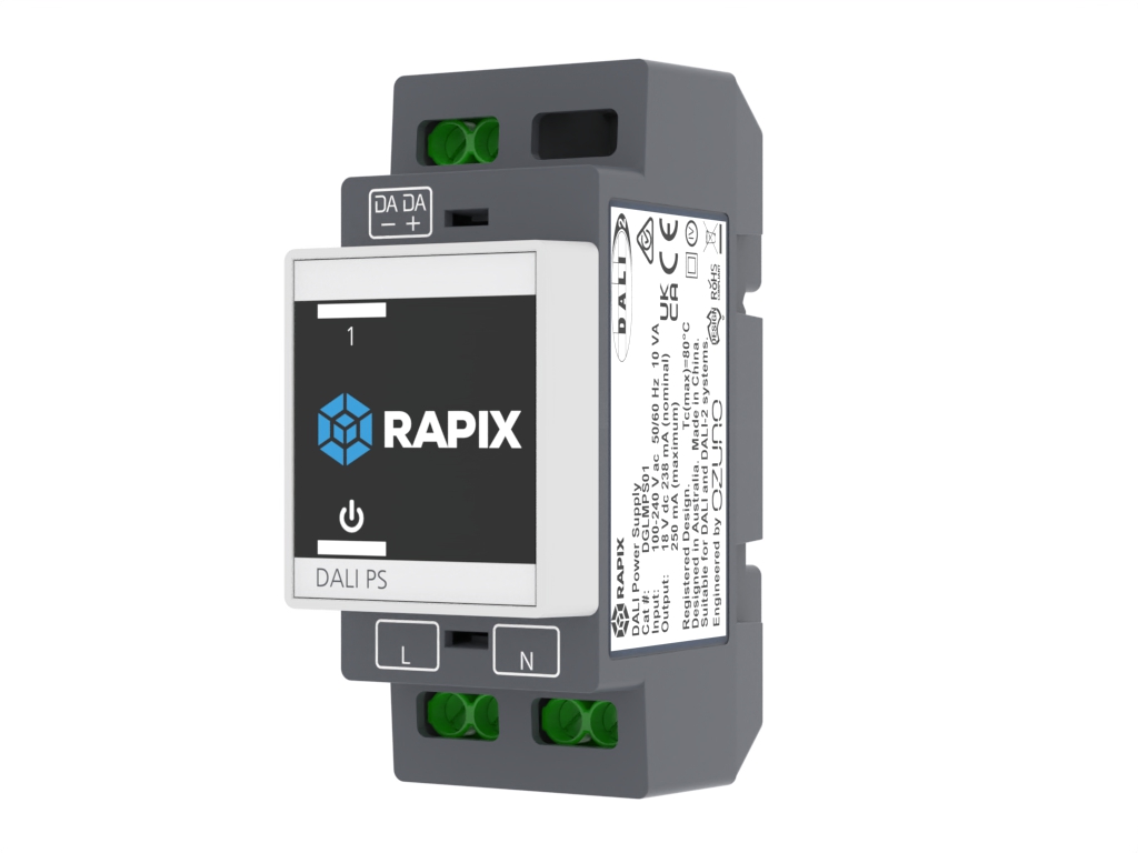 RAPIX DALI-2 Power Supply 1 Line 238mA nominal DIN mount - Image 6