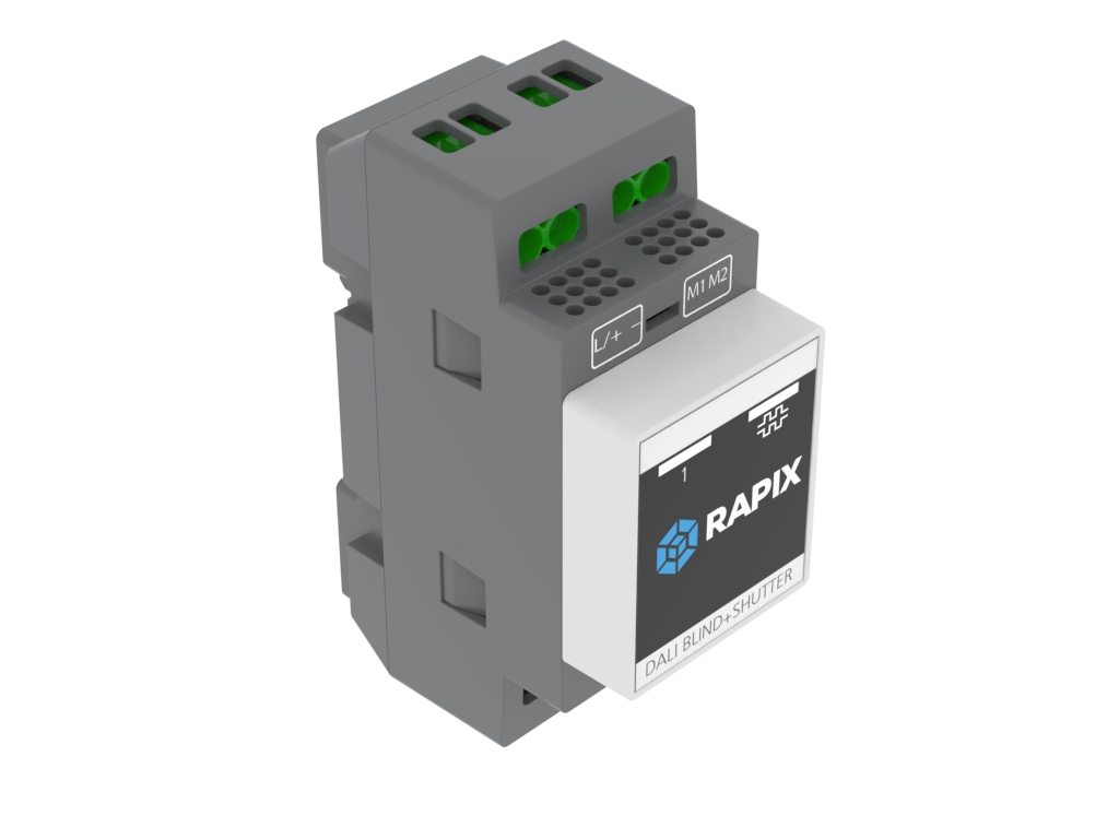 RAPIX DALI-2 DIN Blind and Shutter Relay - suitable for blind/curtain/shutter motors, AC and DC (New Product) (Available June 2023) - Image 8