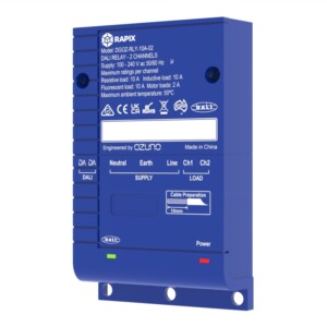 RAPIX DALI Two Channel Relay, 10Amp / Channel Inductive relay