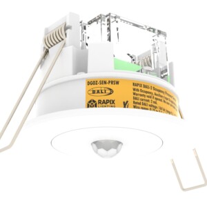 RAPIX DALI-2 8m Occupancy Sensor  - Includes dry contact input - White