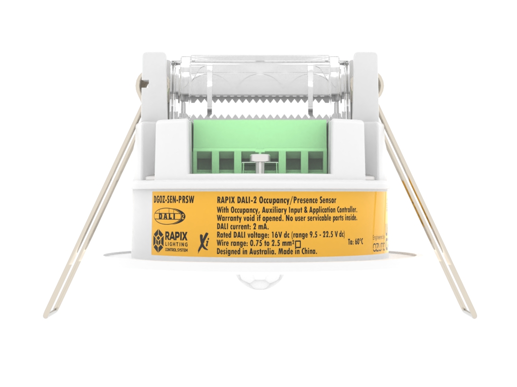 RAPIX DALI-2 8m Occupancy Sensor - Includes dry contact input - White - Image 5