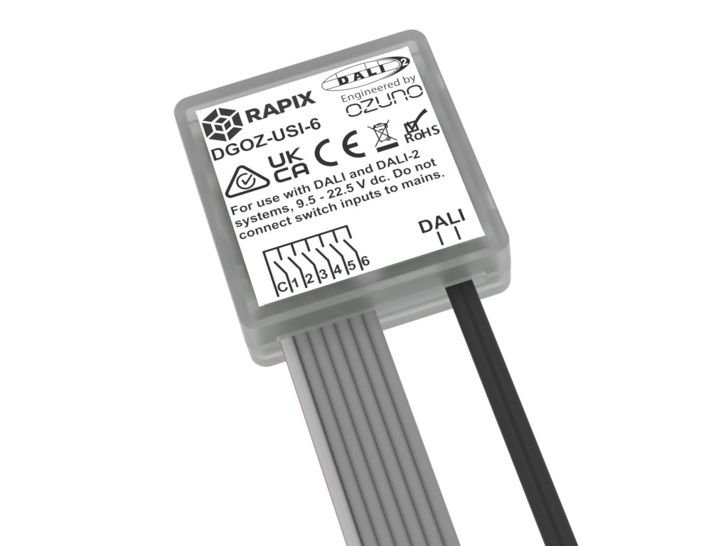 DALI-2 Universal Switch Input module for inputs (Momentary switch, Toggle switch, or Dry Contact Motion Sensor) - Image 3