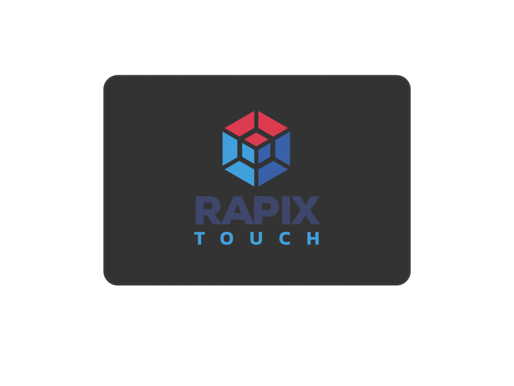RAPIX LCD 10 inch Touch Sceen (Black) - Capacitive Touch, Multiple Pages, With RAPIX TOUCH pre-installed, includes plasterboard wall mounting enclosure - Image 2