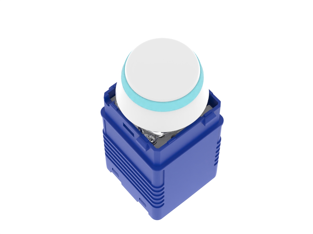 DALI-2 Modular Switch Range - Master Rotary Switch with white LED backlights - Image 5