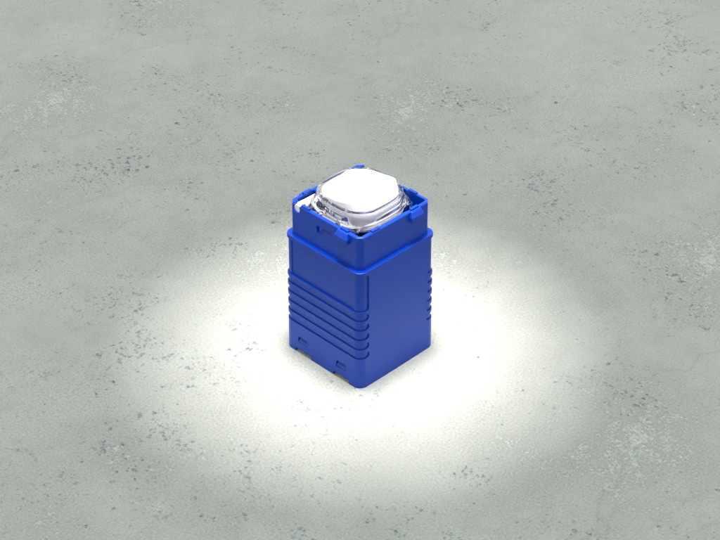 DALI-2 Modular Switch Range - Master Push Switch DIVA Style with white LED backlights - Image 6