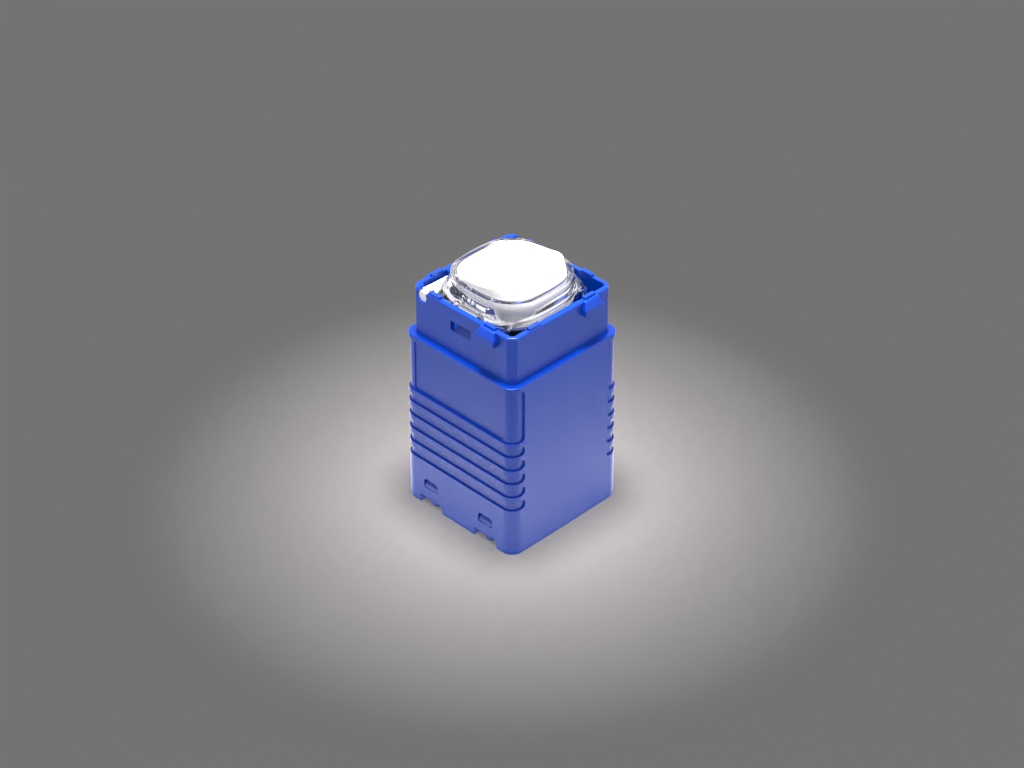 DALI-2 Modular Switch Range - Master Push Switch DIVA Style with white LED backlights - Image 7