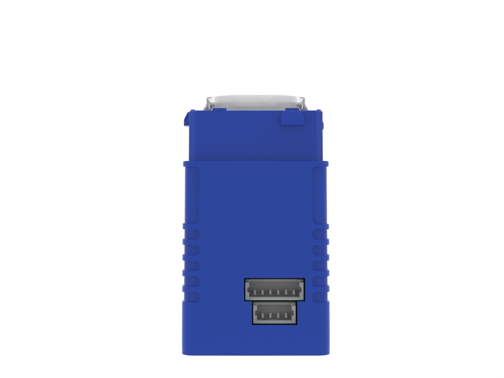 DALI-2 Modular Switch Range - Master Push Switch CLASSIC Style with white LED backlights - Image 4