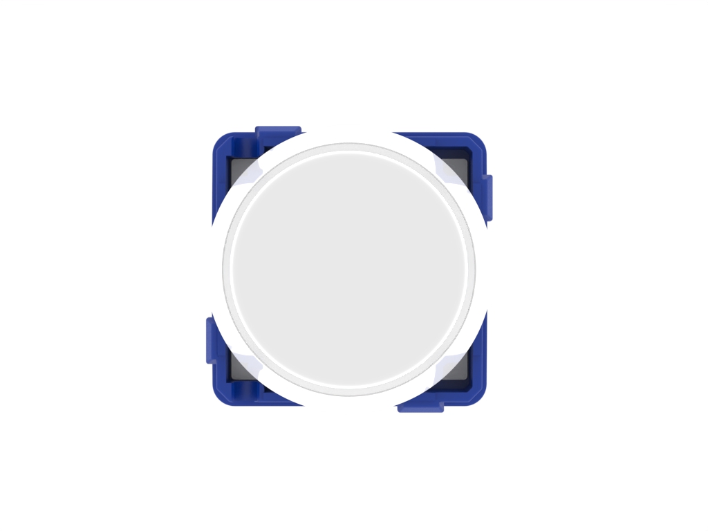 DALI-2 Modular Switch Range - Slave Rotary Switch with white LED backlights (SINGLE) - Image 2