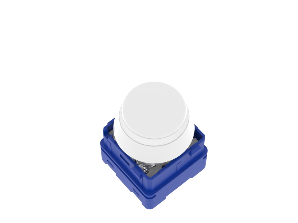 DALI-2 Modular Switch Range - Slave Rotary Switch with white LED backlights (SINGLE) - Image 6